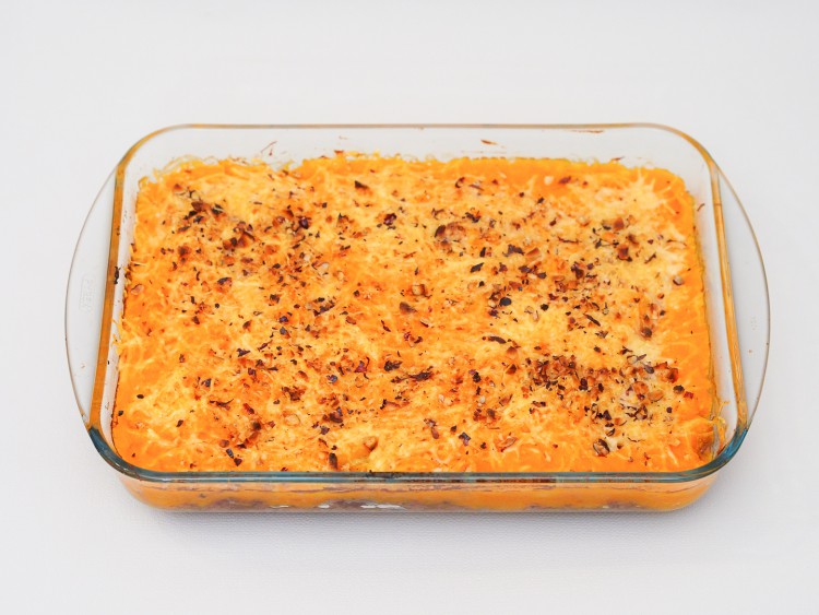 Cuisiner un harchis parmentier maison à la purée de butternut et patate douce